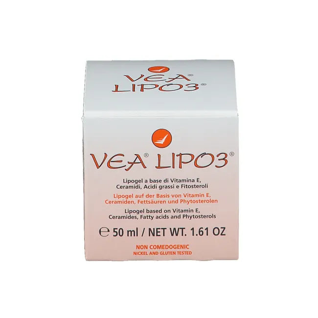 For dry skin, redness or cracks, VEA Lipo3 Gel 50 ml