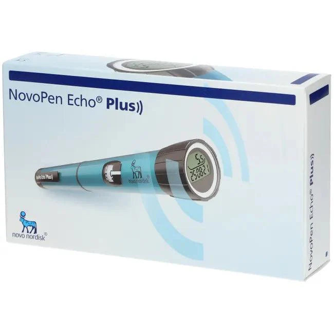 For insulin injection, NOVOPEN Echo Plus injection device blue - UKDorf