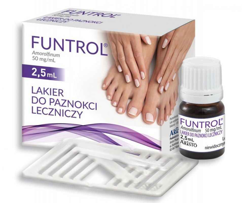Funtrol 50 mg,ml medicated nail polish 2.5 ml
