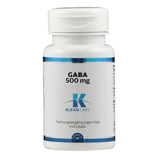Gaba supplement, GABA 500 mg KLEAN LABS capsules - UKDorf
