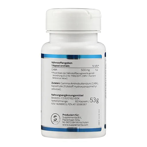 Gaba supplement, GABA 500 mg KLEAN LABS capsules - UKDorf