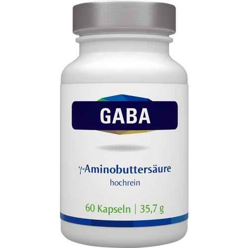 GABA 500 mg vegi pure gamma-aminobutyric acid capsules