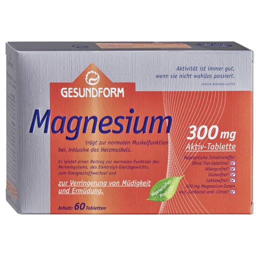 GESUNDFORM Magnesium 300 film-coated tablets - UKDorf