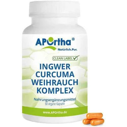 GINGER-CURCUMBER Frankincense Complex Capsules