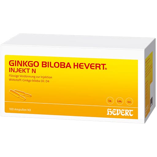 GINKGO BILOBA HEVERT inject N ampoules - UKDorf