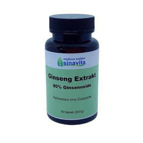 GINSENG EXTRACT 80% Ginsenoside Capsules - UKDorf
