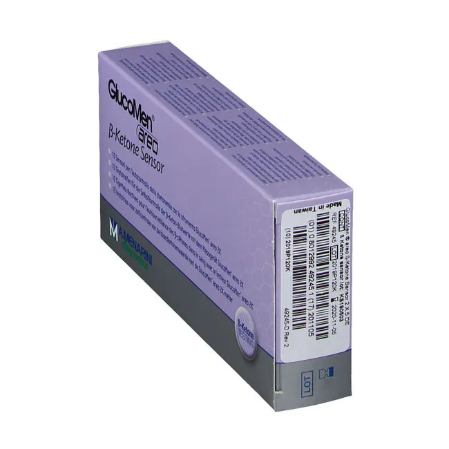GLUCOMEN areo 2K ß-Ketone Sensor Test Strips - UKDorf