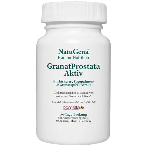 GRANATPROSTATA Active Pumpkin Seed & Pomegranate Capsules - UKDorf