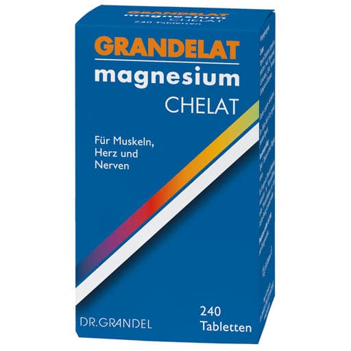 GRANDELAT MAG 60 MAGNESIUM CHELATE tablets - UKDorf