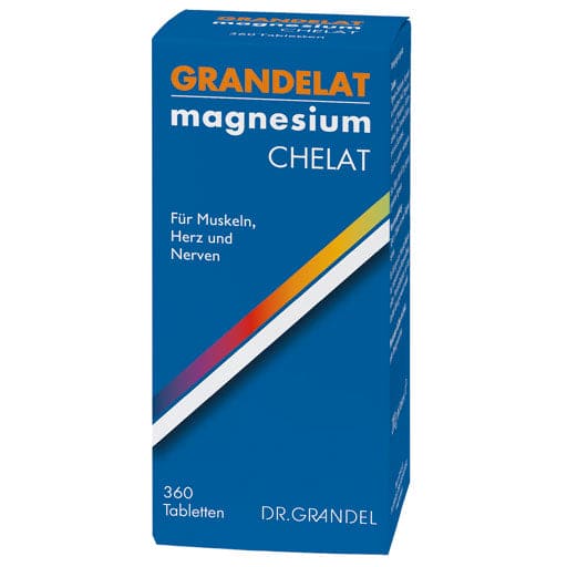 GRANDELAT MAG 60 MAGNESIUM CHELATE tablets - UKDorf