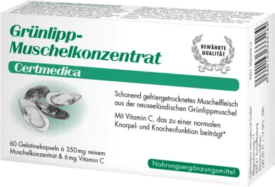 GREEN LIP MUSSEL CONCENTRATE capsules - UKDorf