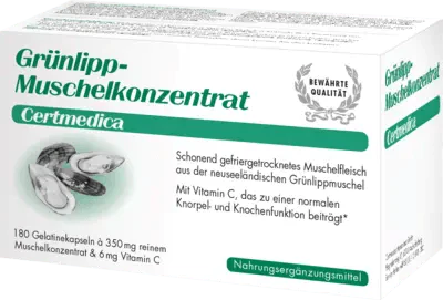 GREEN LIP MUSSEL CONCENTRATE capsules - UKDorf