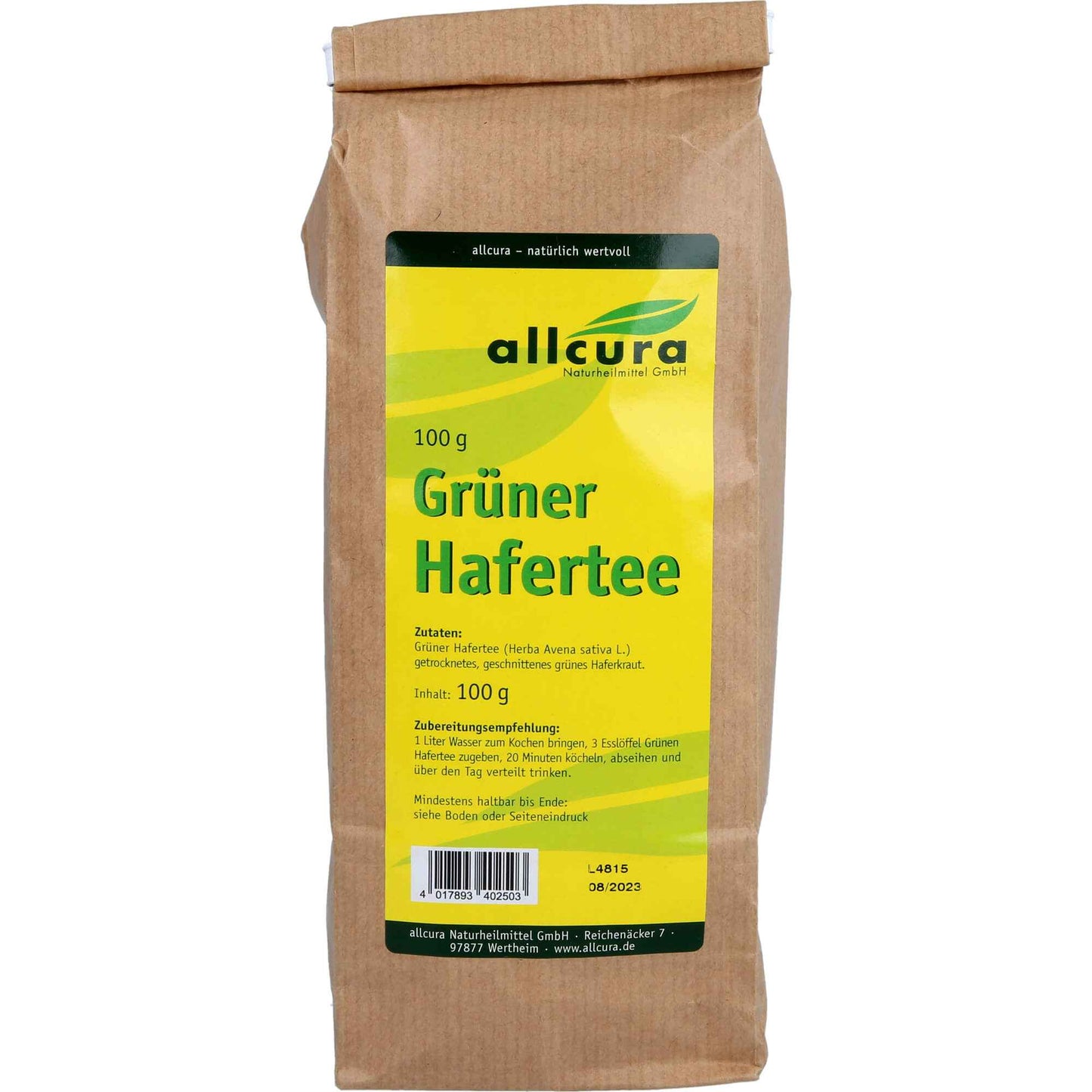 GREEN OAT TEA
