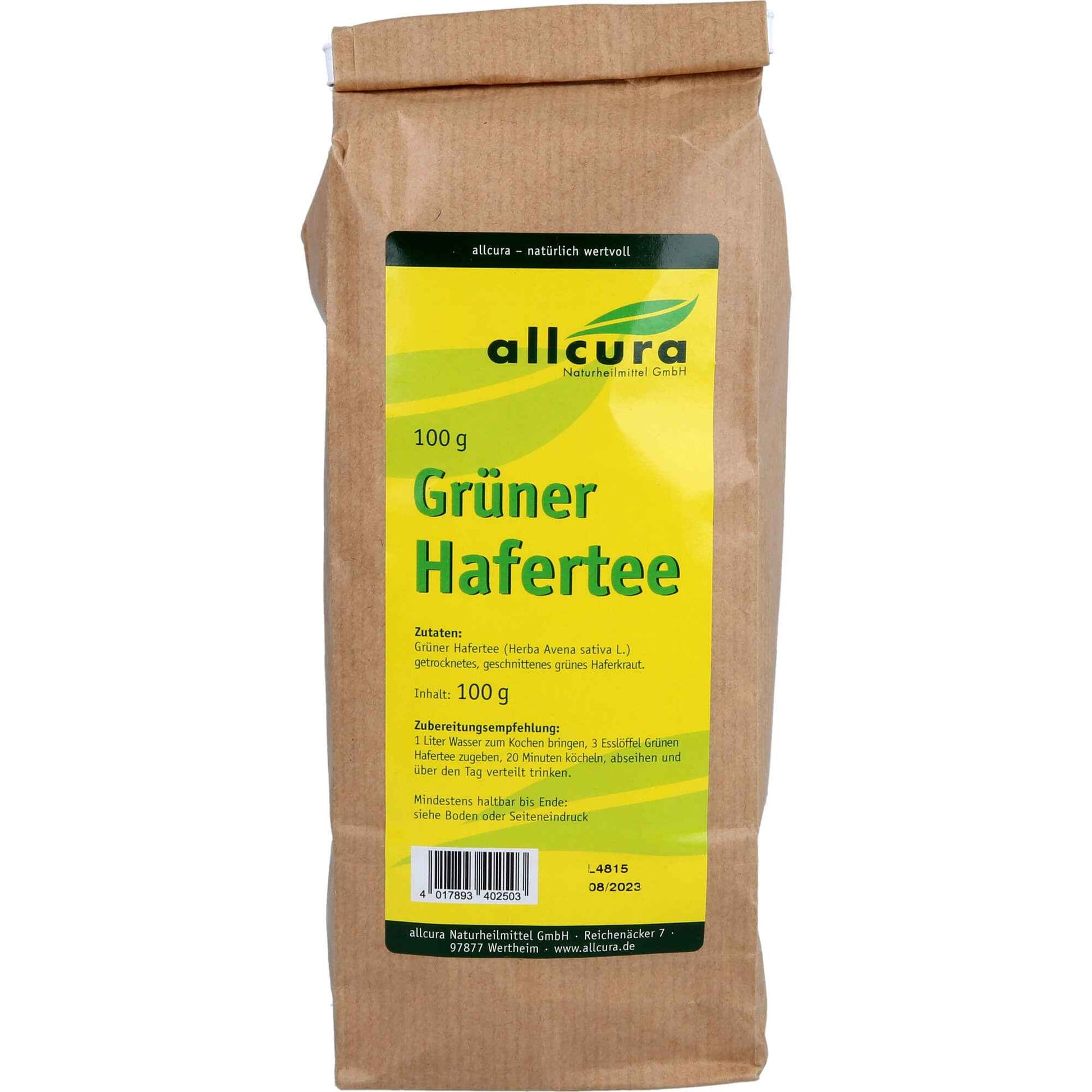 GREEN OAT TEA