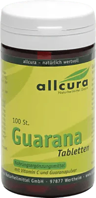 GUARANA TABLETS, guarana extract, Paullinia cupana - UKDorf