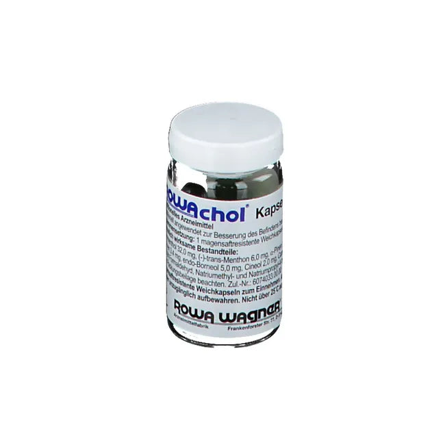 Gallbladder problems, ROWACHOL soft capsules GERMANY - UKDorf