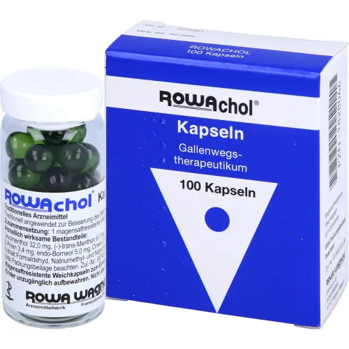 Gallbladder problems, ROWACHOL soft capsules GERMANY - UKDorf