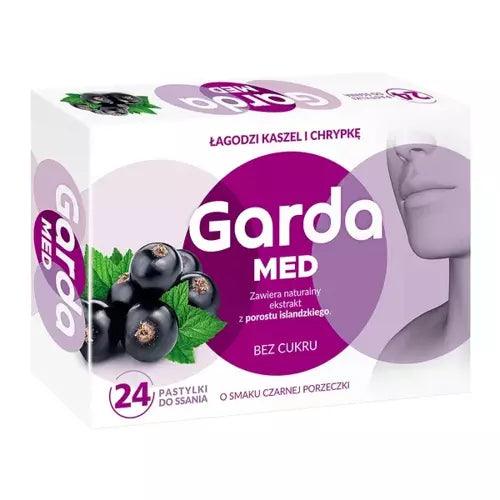 Garda Med, blackcurrant, hoarseness, cough, 4 years+ - UKDorf
