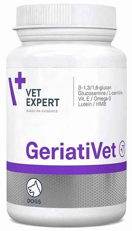 GeriatiVet Dog 350 mg Supportive product for older dogs of small and medium breeds