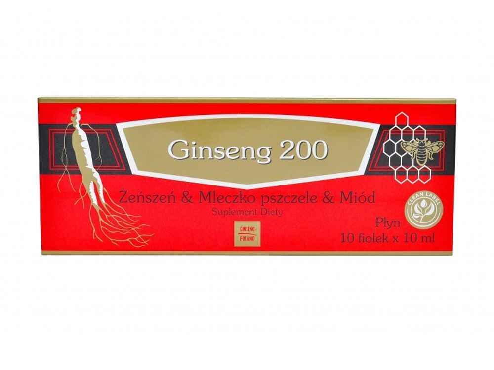 Ginseng 200 Ginseng & Royal Jelly & Honey 10 vials