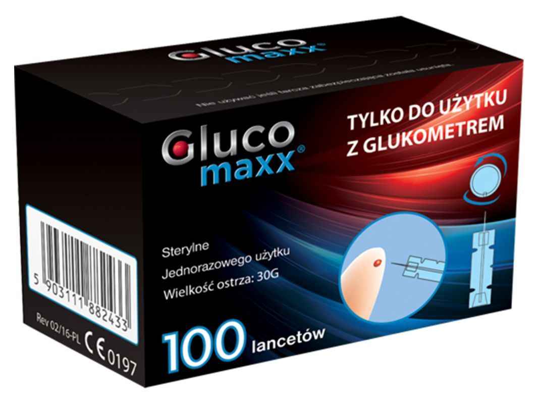 Glucomaxx lancets 100 pieces