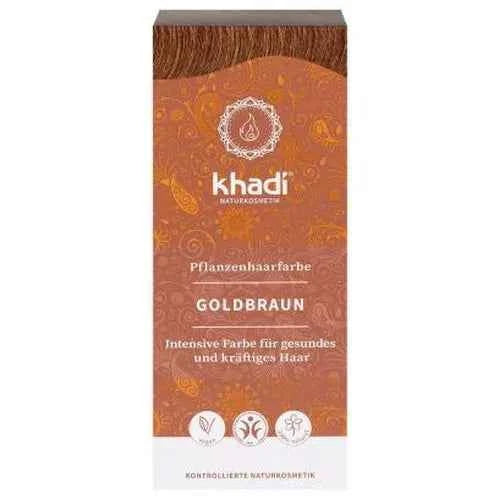 Golden brown hair color