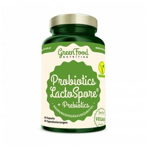 Greenfood Nutrition Probiotics Lactospore + Prebiotics - UKDorf