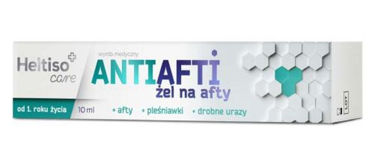 HELTISO CARE Antiafti gel for canker sores - UKDorf