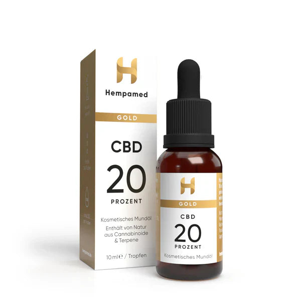 HEMPAMED CBD Gold Mouth Oil 20% - UKDorf