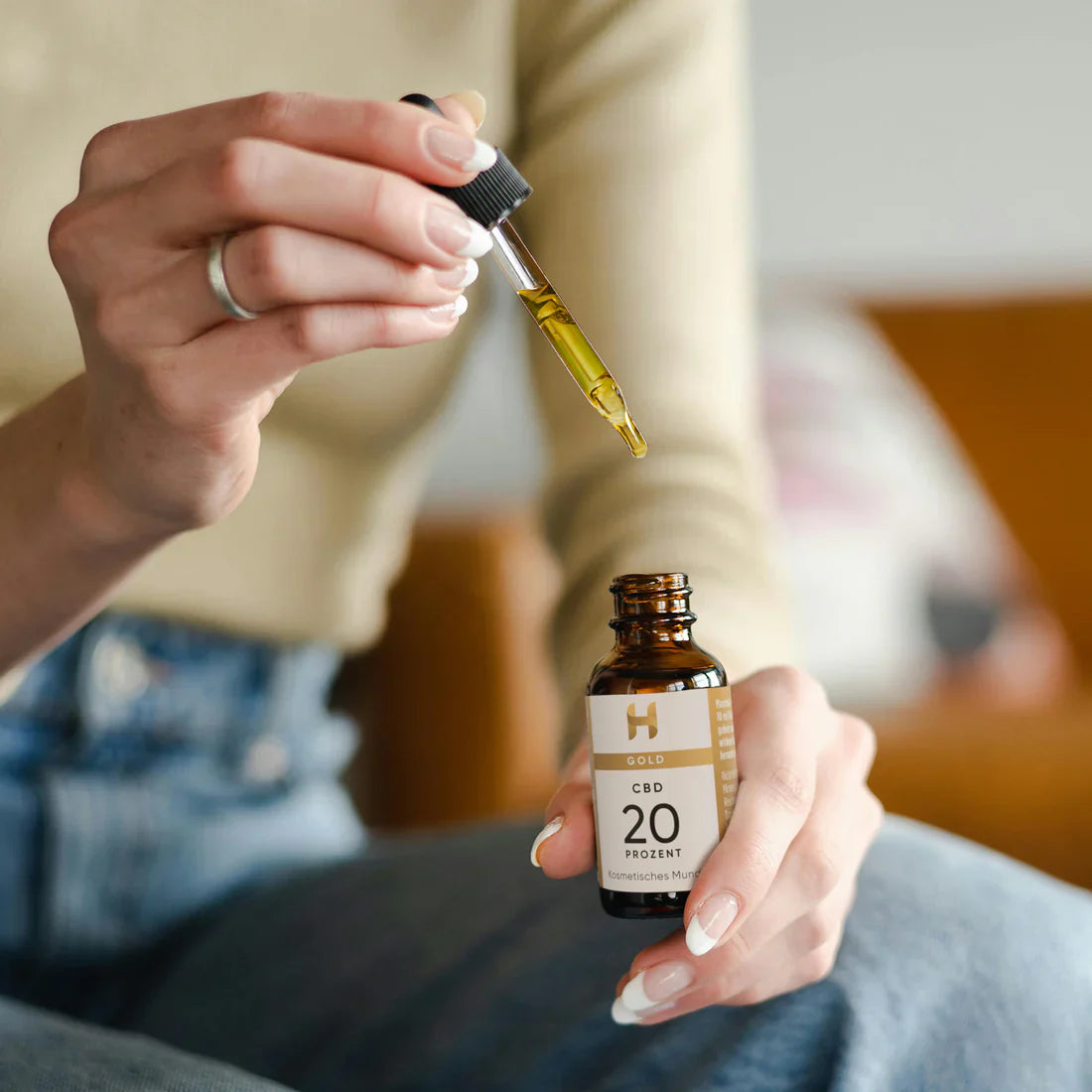 HEMPAMED CBD Gold Mouth Oil 20% - UKDorf