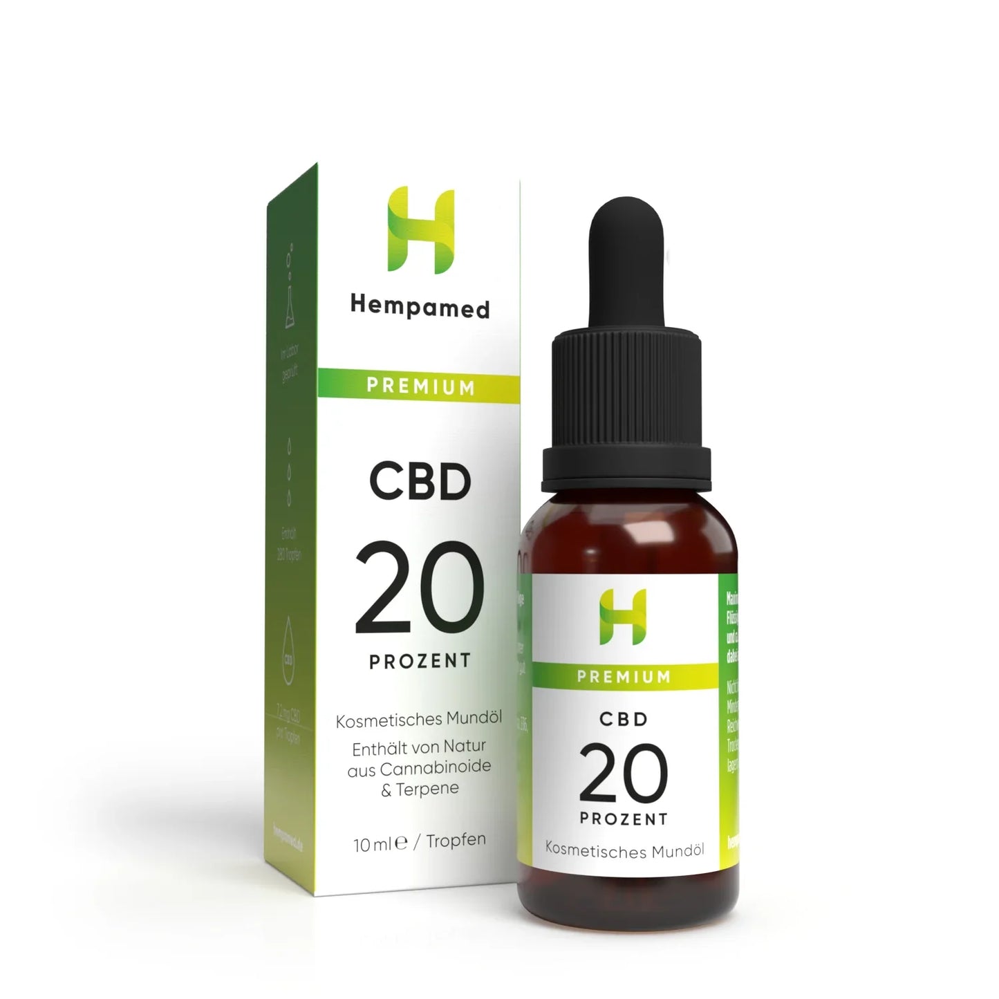 HEMPAMED CBD Premium Mouth Oil 20% - UKDorf