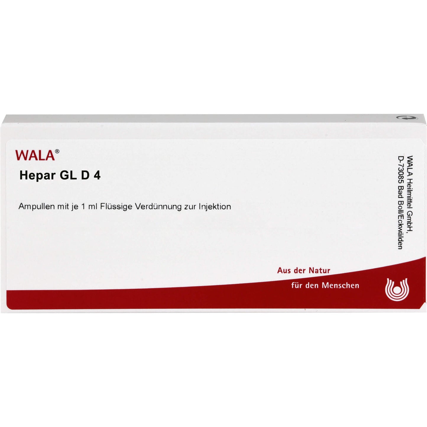 HEPAR GL D 4 ampoules