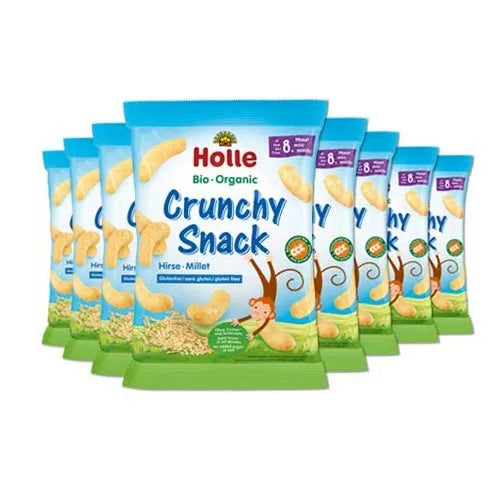 HOLLE Organic Crunchy Snack Millet - UKDorf