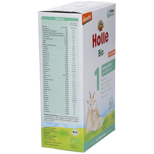 HOLLE Organic Initial Milk 1 based on goat's milk - UKDorf