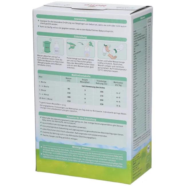 HOLLE Organic Initial Milk 1 based on goat's milk - UKDorf
