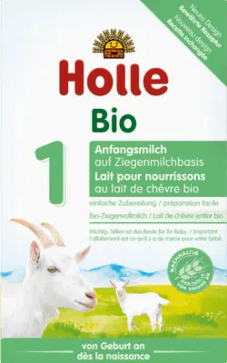 HOLLE Organic Initial Milk 1 based on goat's milk - UKDorf