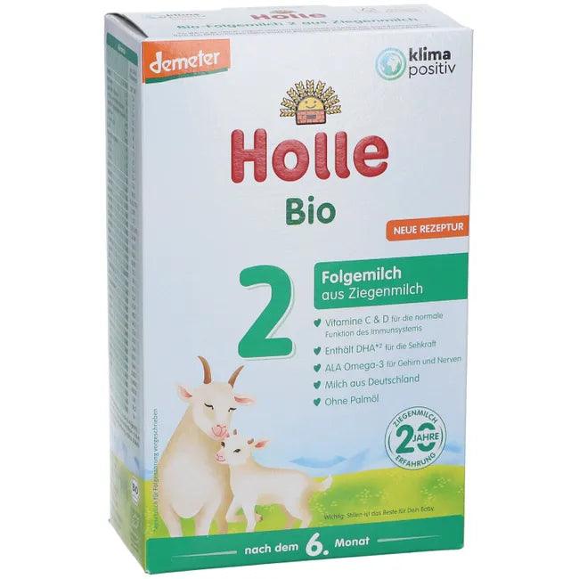 HOLLE organic follow-on milk 2 based on goat's milk powder - UKDorf