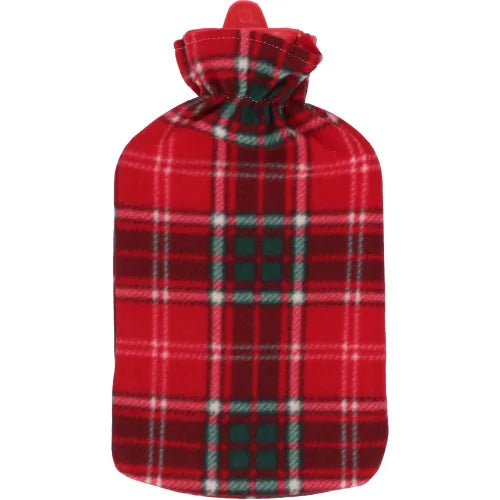 HOT WATER BOTTLE Rubber 2 l with fleece cover - UKDorf