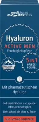 HYALURON ACTIVE MEN Moisturizing Cream - UKDorf