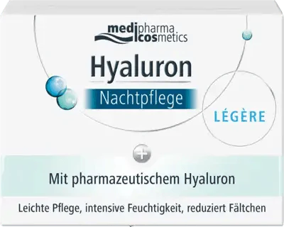 HYALURON NIGHT CARE light cream in a jar - UKDorf