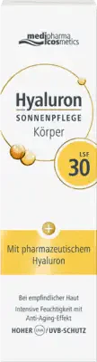 HYALURON SUN CARE Body Cream SPF 30 - UKDorf