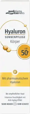 HYALURON SUN CARE Body Cream SPF 50+ - UKDorf