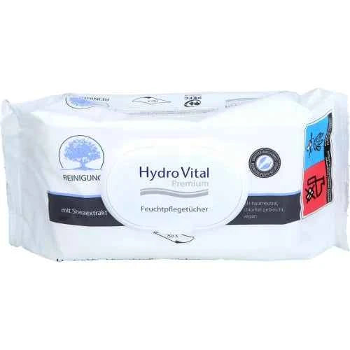 HYDROVITAL Premium Wet Care Wipes with Shea