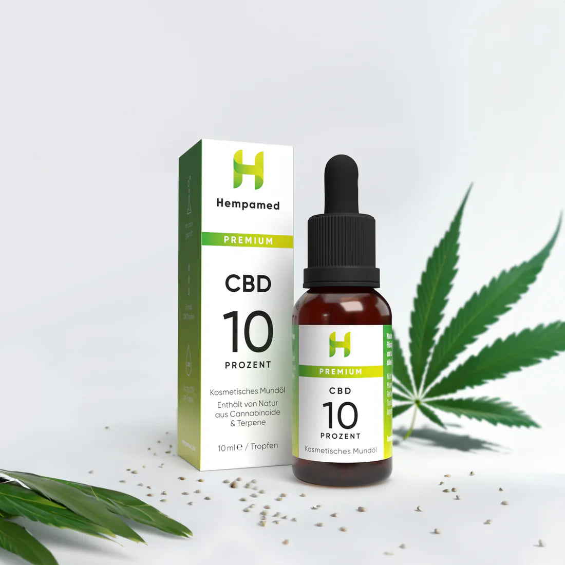 Hempamed Premium CBD Oil 10% - UKDorf