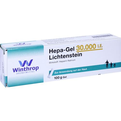 Heparin sodium, HEPA GEL 30,000 IU Lichtenstein - 7