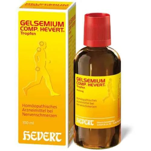 Homeopathic medicine for nerve pain, GELSEMIUM COMP.Hevert drops