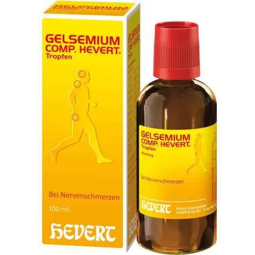 Homeopathic medicine for nerve pain, GELSEMIUM COMP.Hevert drops