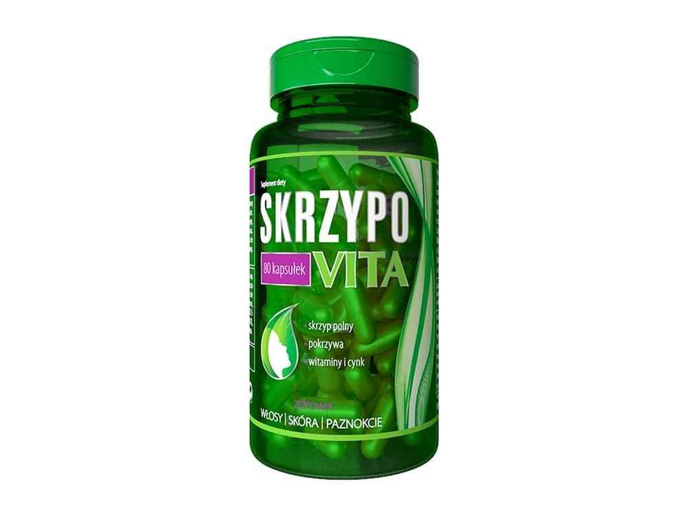 Horsetail extract 25 mg per capsule, nettle herb extract SkrzypoVita
