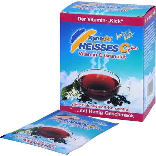 Hot C plus elderberry extract granules bag