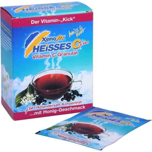 Hot C plus elderberry extract granules bag